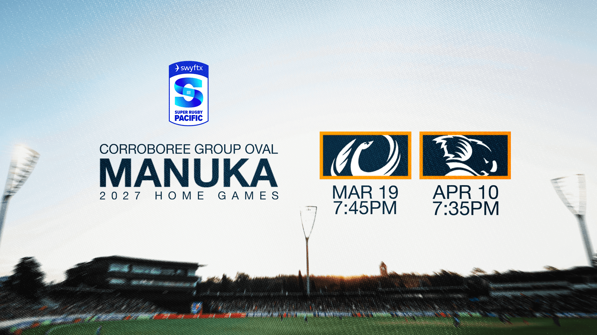 ACT Brumbies rugby returns to Manuka in 2027