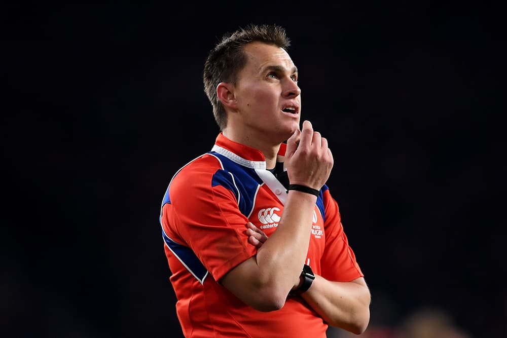 Marius van der Westhuizen has been stood down from the weekend's England v Ireland Grand Slam game. Photo: Getty Images