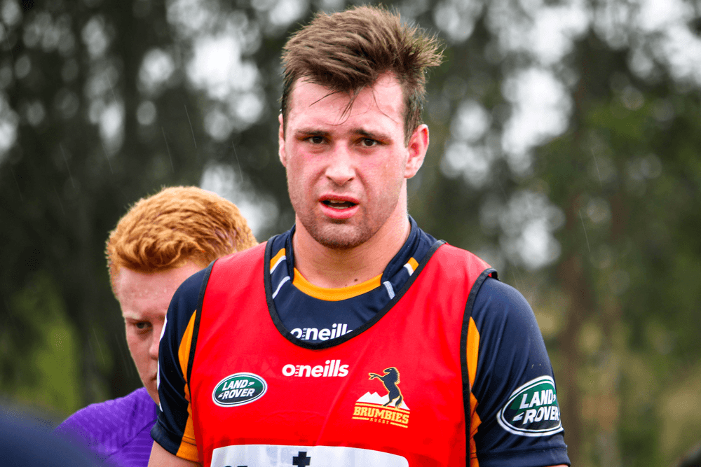 Nick Frost is in Brumbies colours after a year with the Crusaders. Photo: Brumbies Media