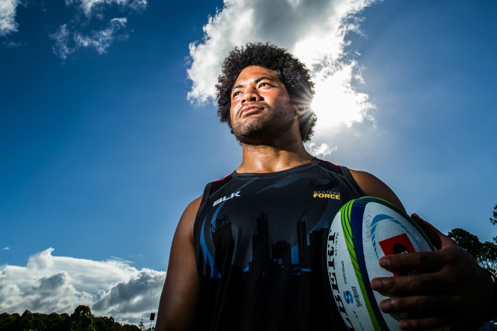 Tatafu Polota-Nau is back in the Force starting XV. Photo: RUGBY.com.au/Stuart Walmsley