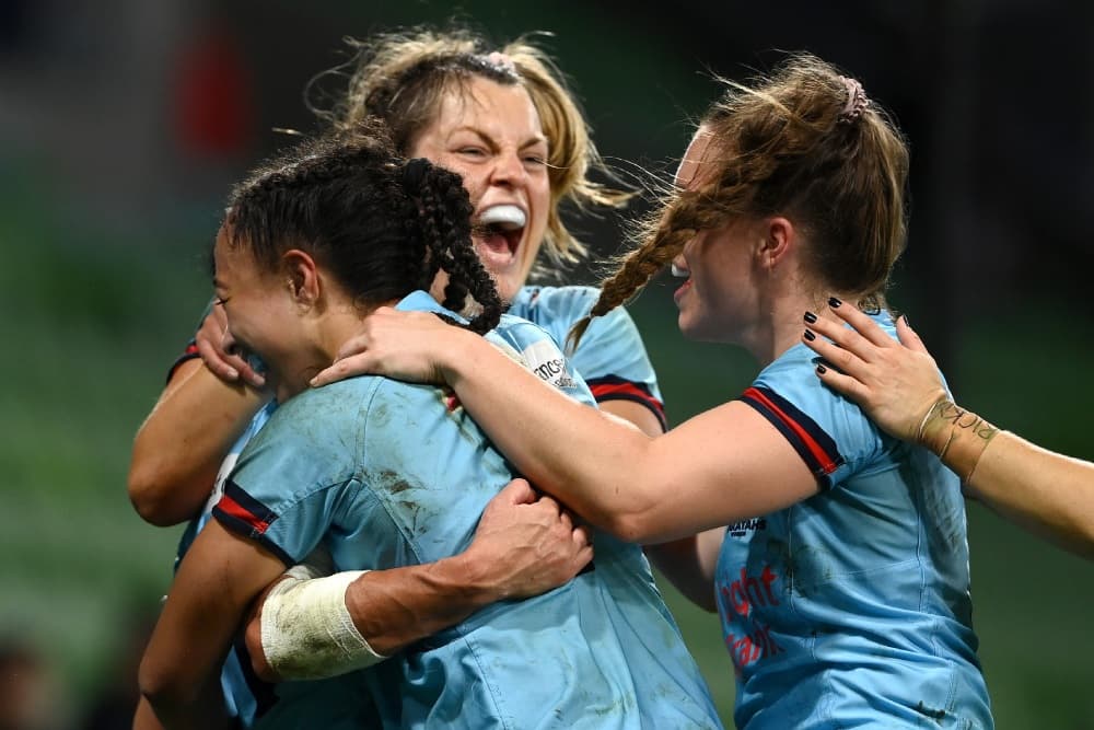 The Waratahs have secured the minor premiership in Super W. Photo: Getty Images