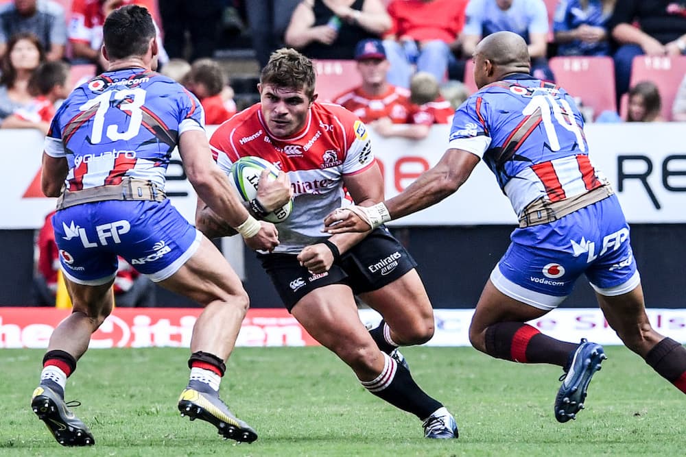 Malcolm Marx charges forward against the Bulls. Photo: AFP