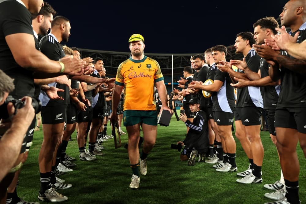 James Slipper reflects on breaking the Test cap record. Photo: Getty Images