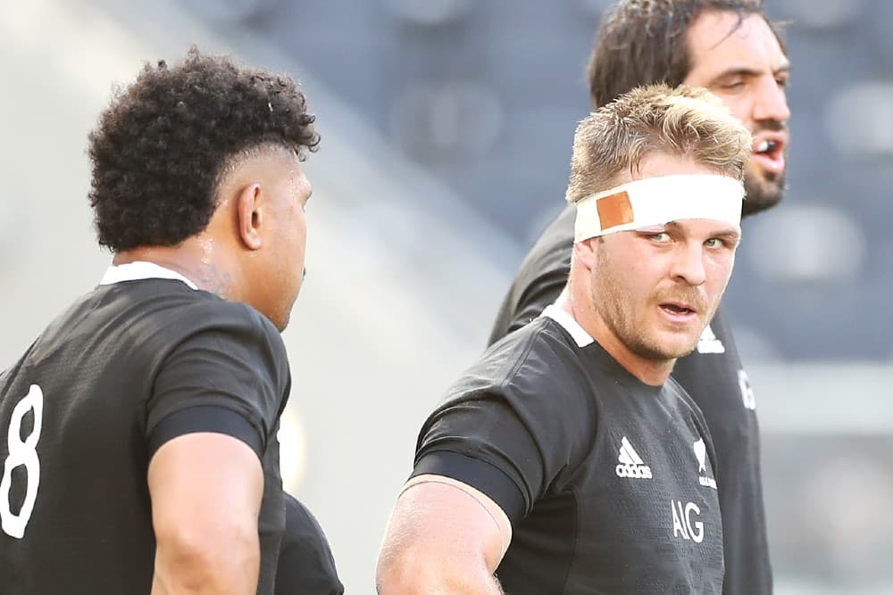 The All Blacks have shuffled their forward pack for their crunch math against the Pumas in Newcastle. Photo: Getty Images