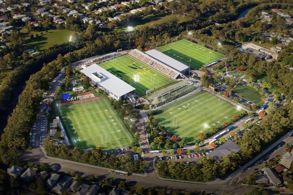A first look at the plans for the historic Ballymore upgrade set to take place later this year. Photo Supplied