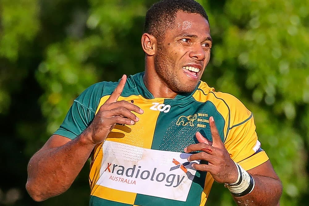 Filipo Daugunu will play for Wests this weekend. Photo: QRU Media Unit