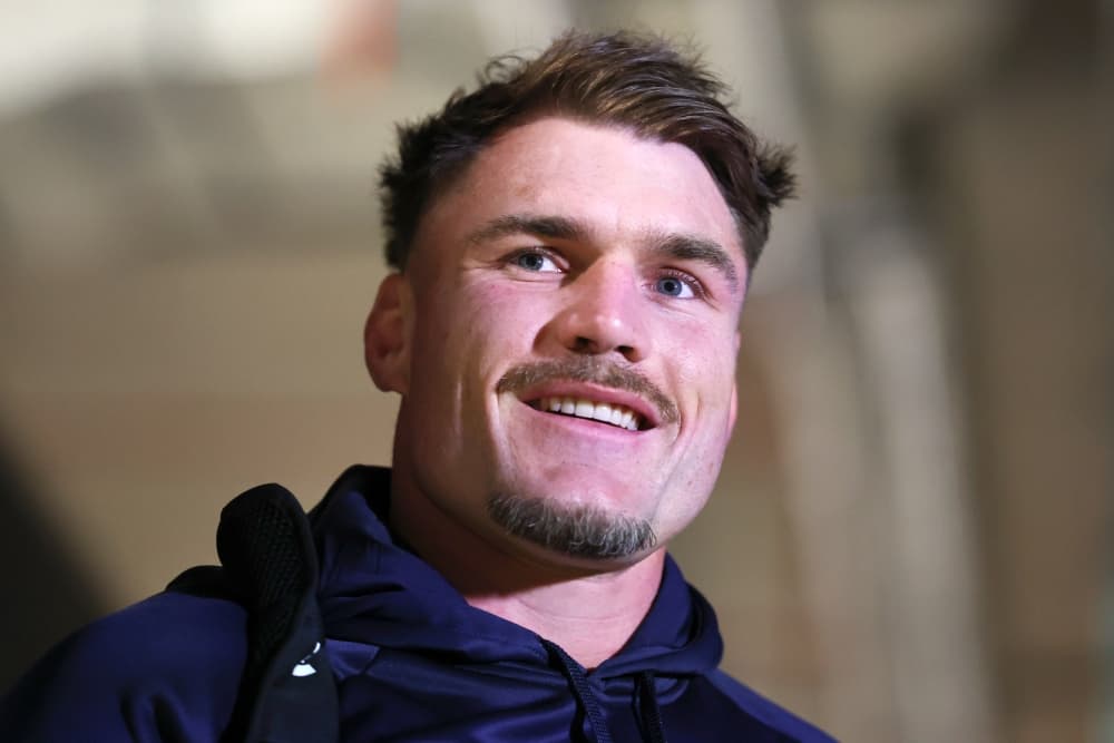 Angus Crichton has signed with the NSW Waratahs and Australian Rugby. Photo: Getty Images