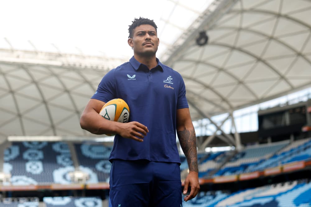 Miles Amatosero reflects on his Wallabies call-up after his suspension to start the year. Photo: Getty Images