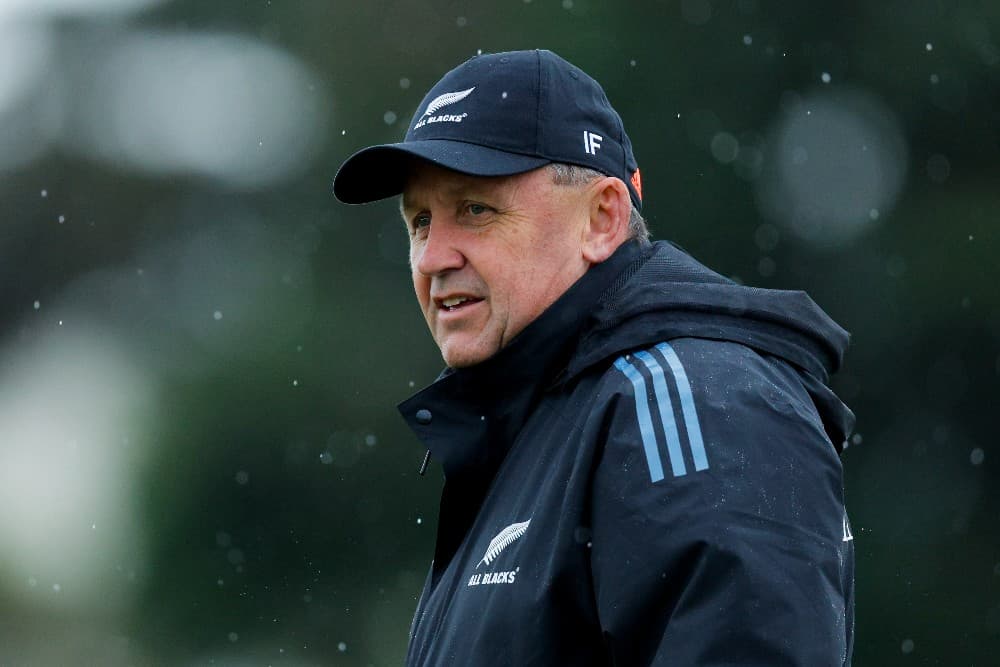 The All Blacks have thrown their support behind Ian Foster. Photo: Getty Images