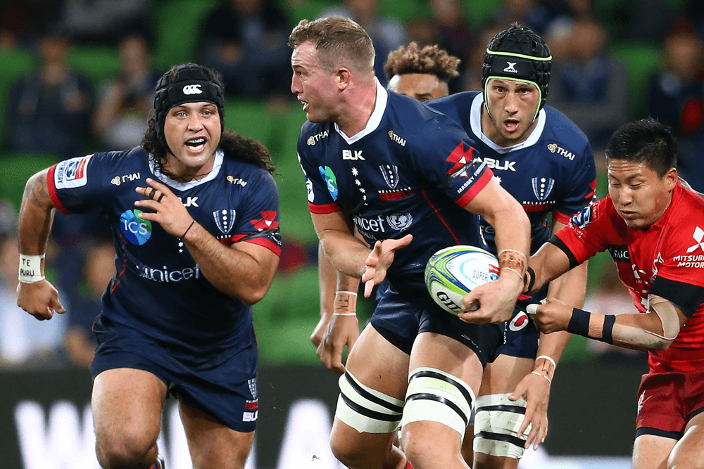 Angus Cottrell will miss the Rebels' clash with the Waratahs. Photo: Getty Images