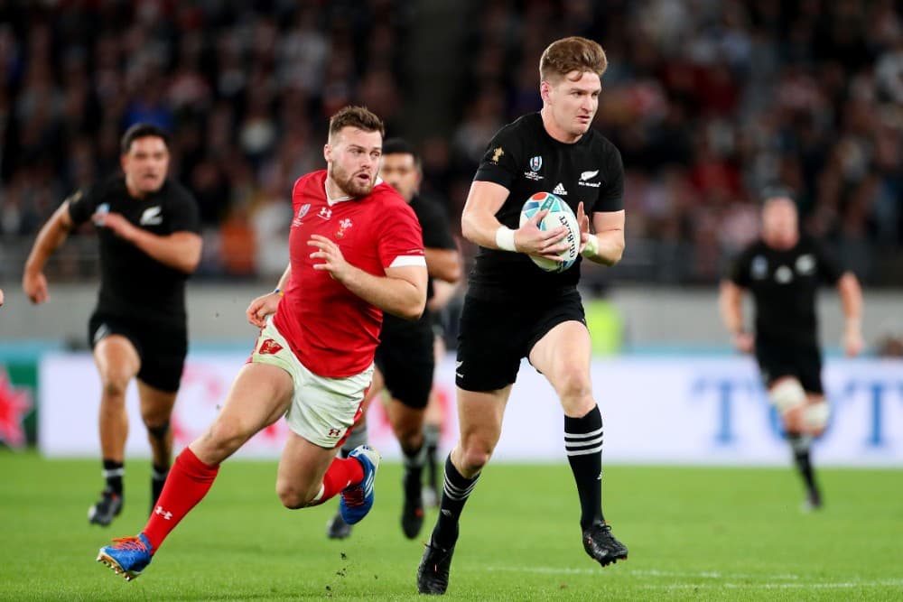 All Blacks star Jordie Barrett was reportedly asked to leave the cricket by MCG security. Photo: Getty Images