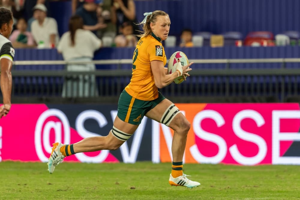 Maddison Levi keeps climbing up the all-time try scorer table, entering into second place. Photo: World Rugby