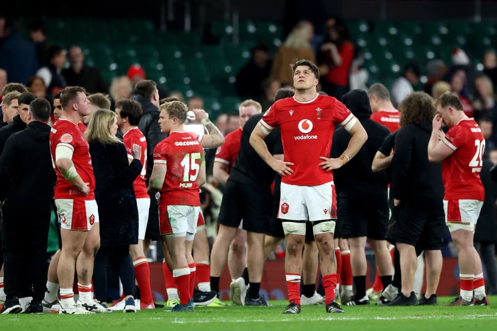 Wales were left gutted after a thumping defeat to England. Photo: Getty Images