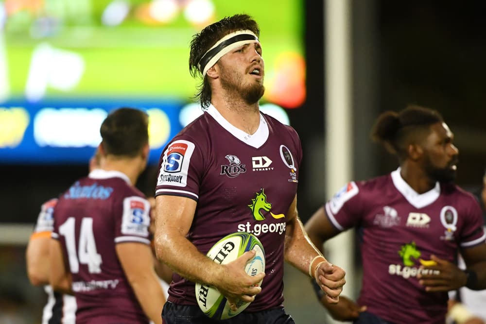 Liam Wright says the Reds are ready to step up against the Sharks. Photo: Getty Images
