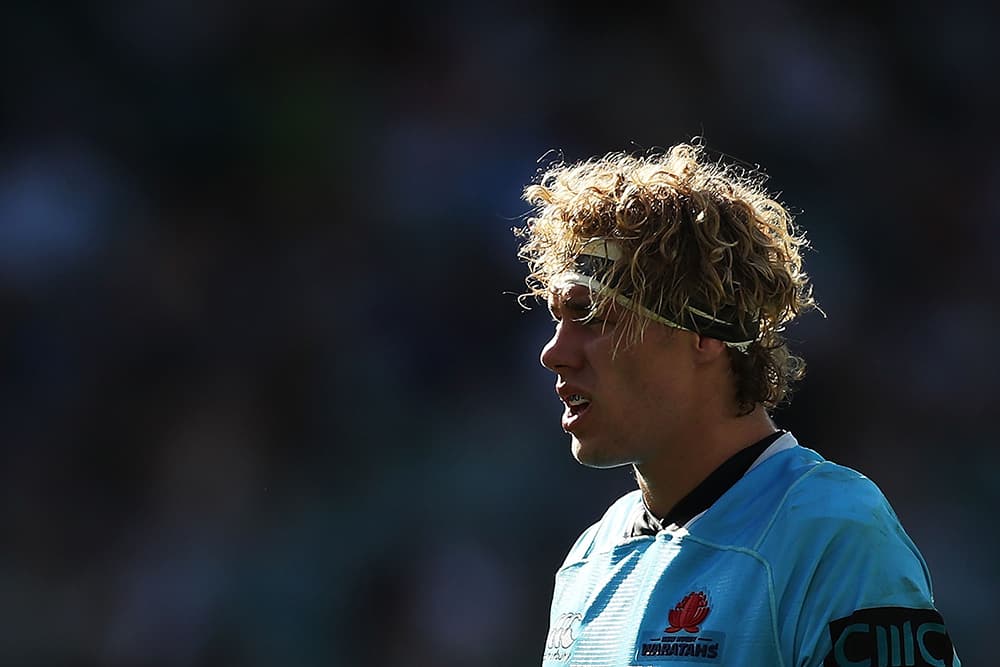 Waratahs forward Ned Haniagn is realistic about his chances of featuring in the Tests in June. Photo: Getty Images  