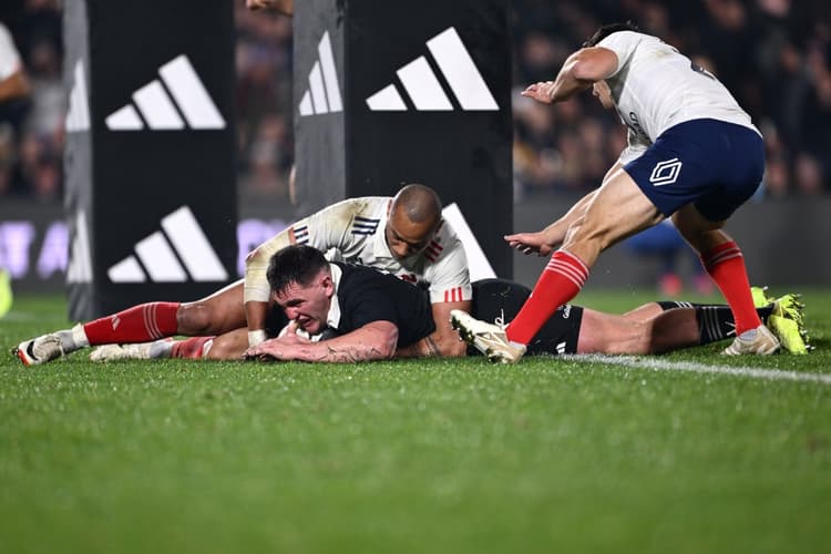 The All Blacks were pushed but had too much class for France. Photo: Getty Images
