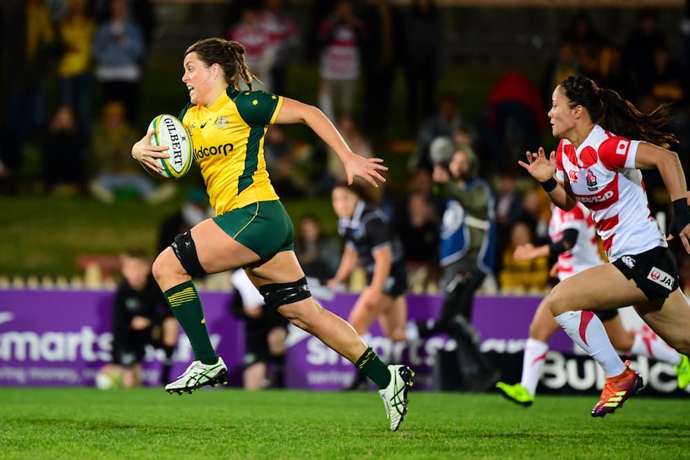 The Wallaroos take on Japan at North Sydney Oval. Photo: RUGBY.com.au/Stuart Walmsley