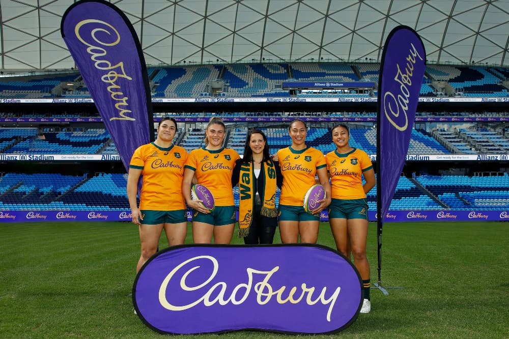 The Wallaroos have signed a landmark deal with Cadbury. Photo: Kaz Watson