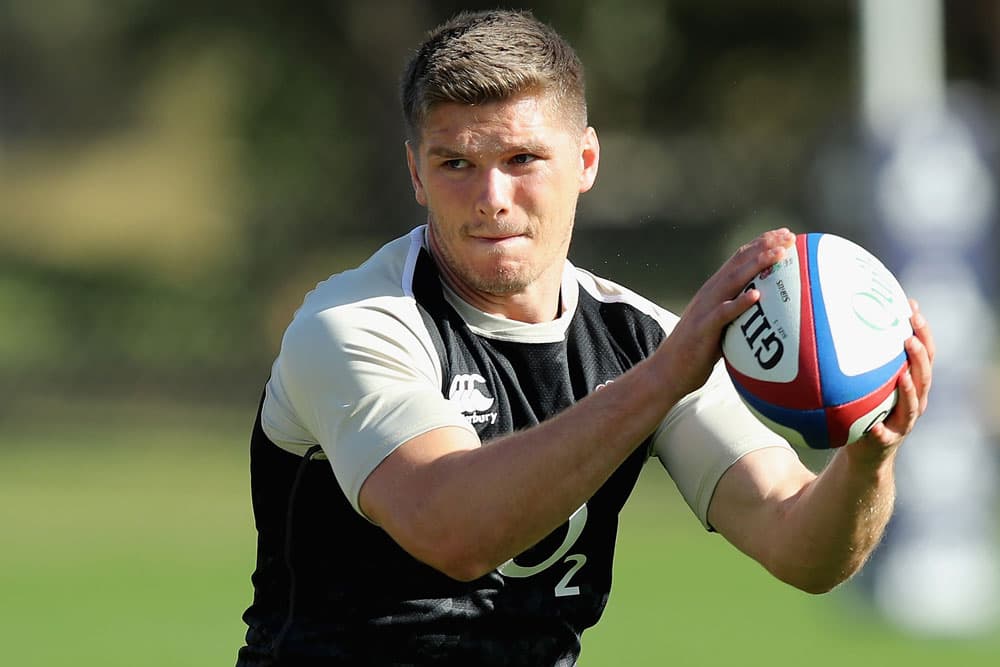 Owen Farrell will start at flyhalf at Twickenham. Photo: Getty Images
