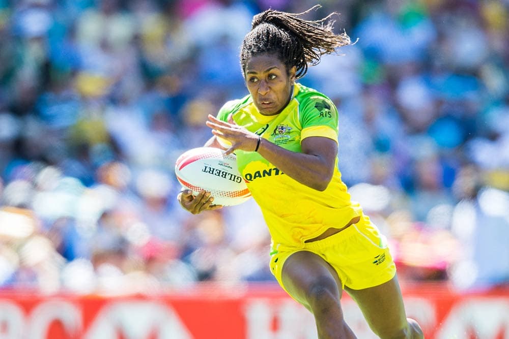 Ellia Green will be return from shoulder surgery for the Sydney Sevens. Photo: ARU Media/Stu Walmsley