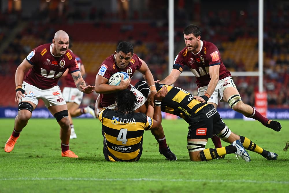 Sef Fa'agase has been suspended for a month. Photo: Getty Images