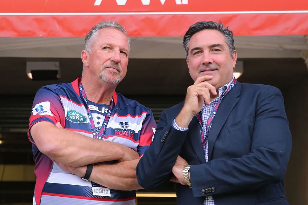 Andrew Cox appears to have relinquished control of the Rebels. Photo: Getty Images