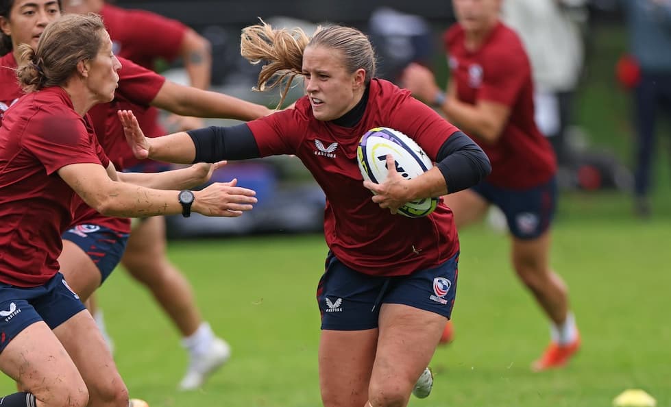 Cass Bargell at training