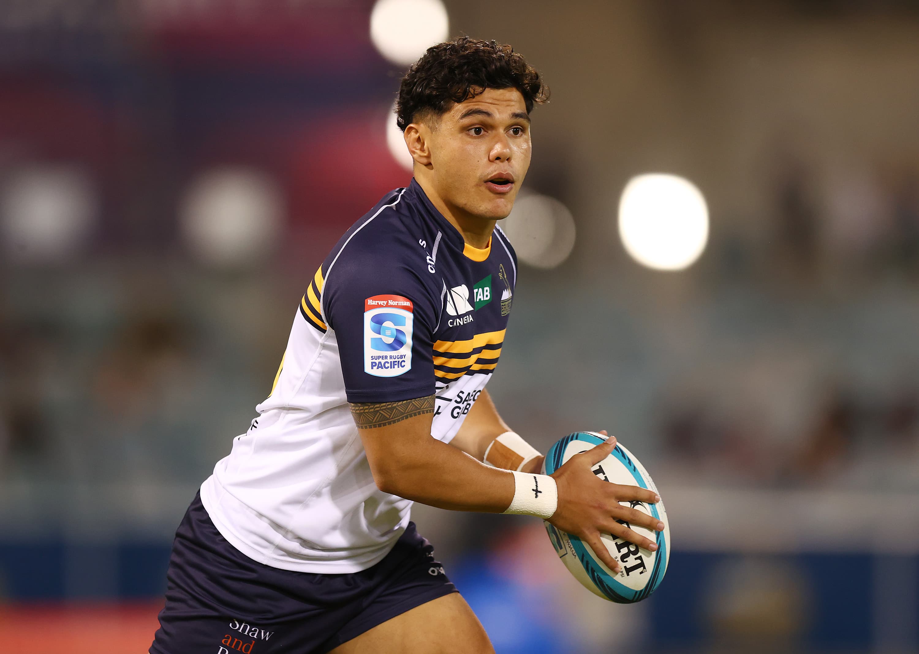 Brumbies flyhalf Noah Lolesio helped Toulon to victory on his maiden start. Photo: Getty Images