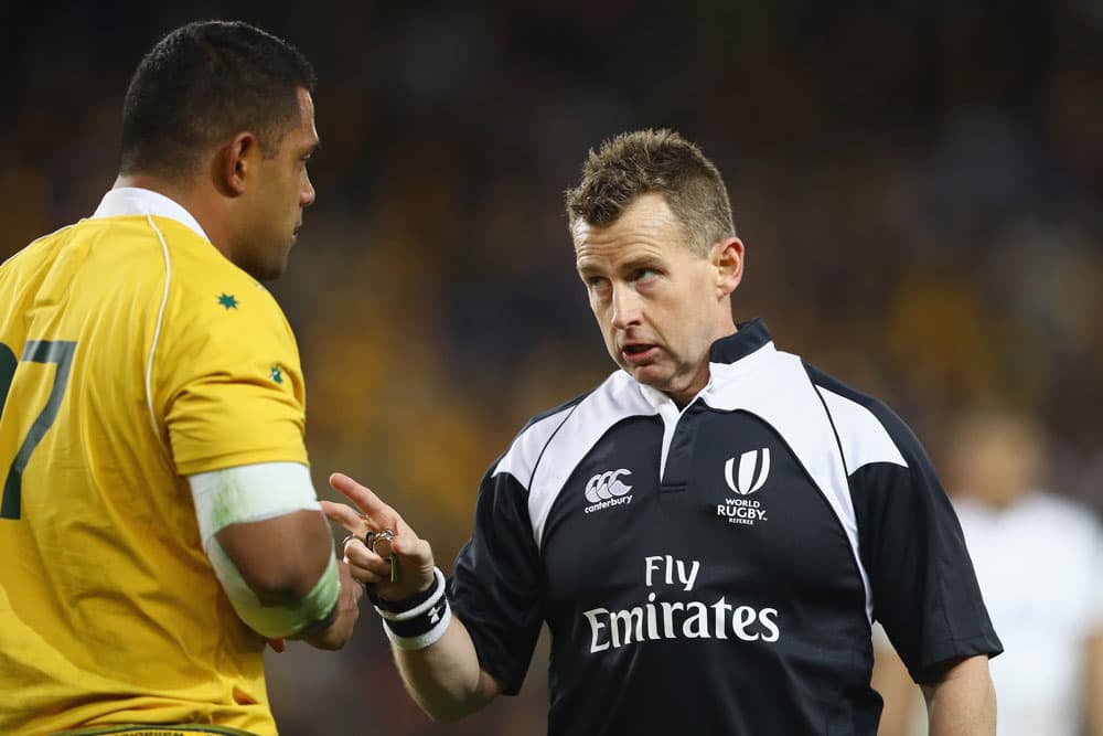 Nigel Owens was one of the Wallabies tougher critics. Photo: Getty Images 