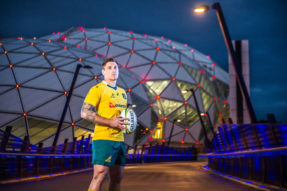 Sean McMahon brings 100 per cent to everything. Photo: ARU Media/Stuart Walmsley