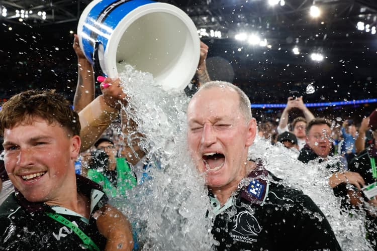 Michael Maguire and Mike Cron will join forces for a Rugby coaching event in January. Photo: Getty Images