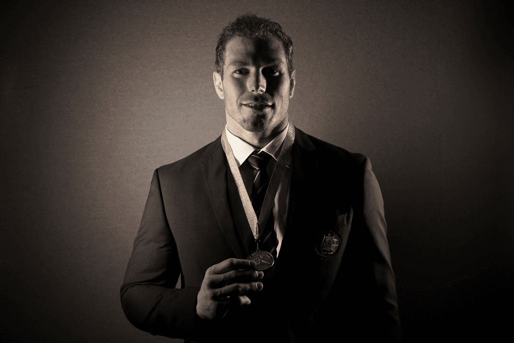 David Pocock won the 2018 John Eales Medal. Photo: Getty Images