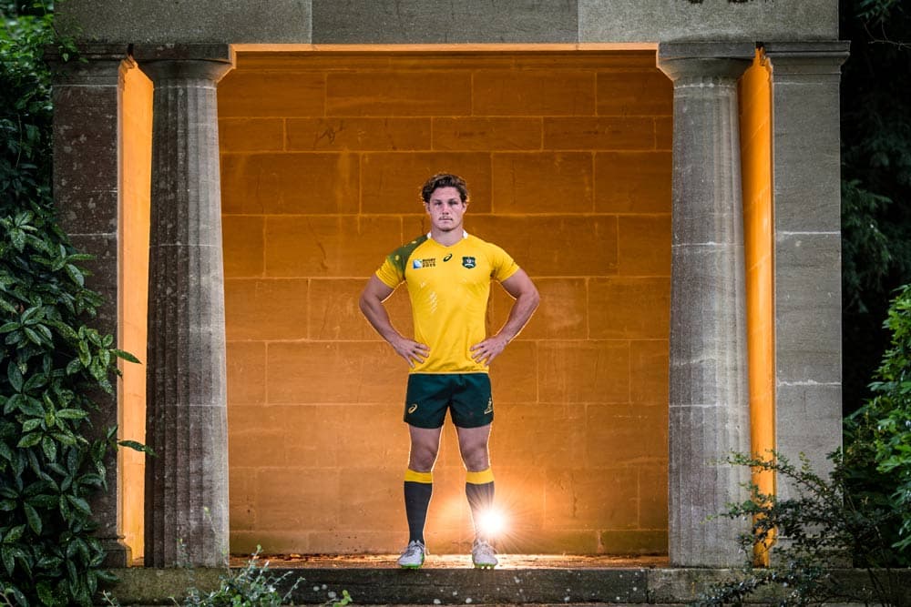 Should incumbent Michael Hooper have first crack at the openside spot? Photo: ARU Media/Stu Walmsley