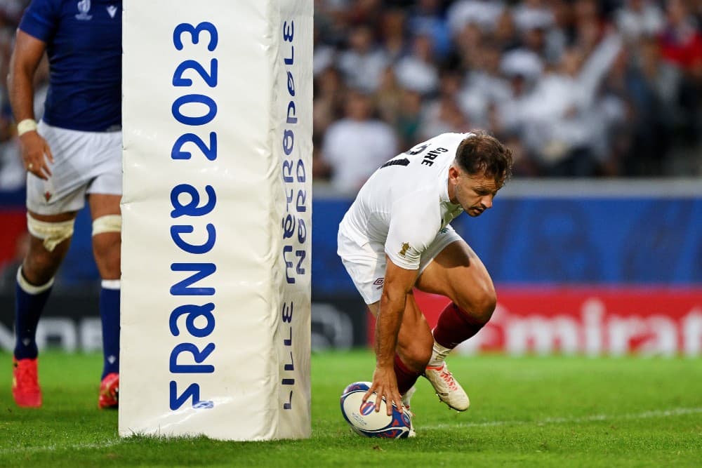 Danny Care scored the winner as England survived a spirited Samoa. Photo: Getty Images