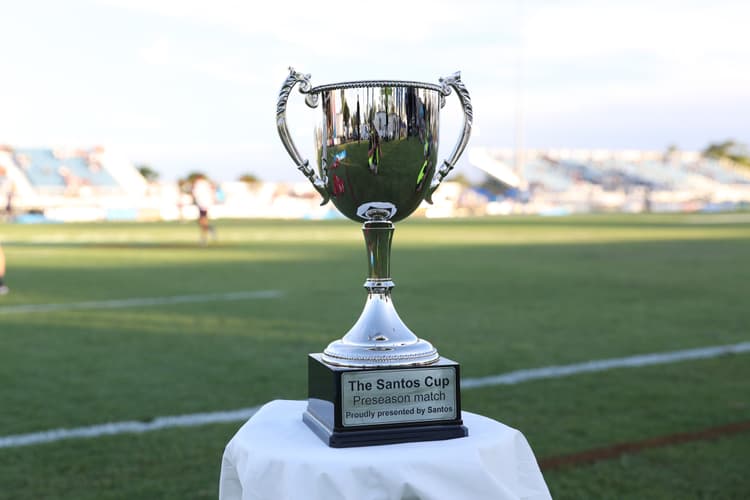 Eye on the prize: The Santos Cup (Pic credit: 'Clay')