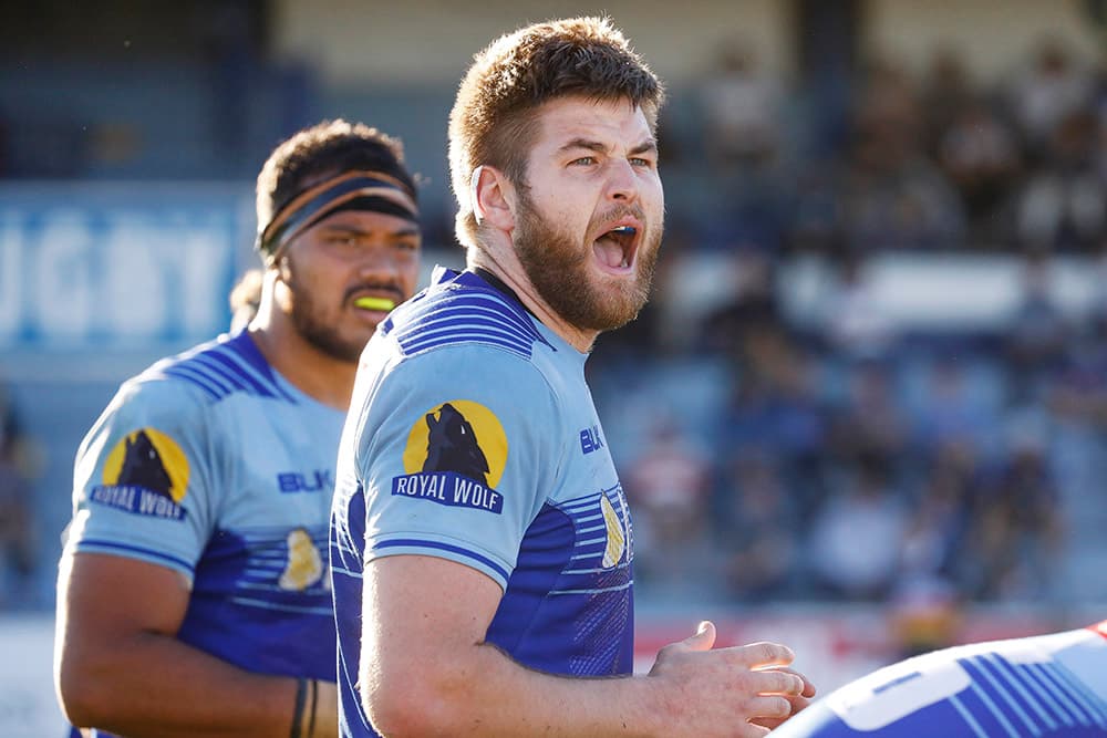 Two Blues in action against Eastwood. Photo: Karen Watson