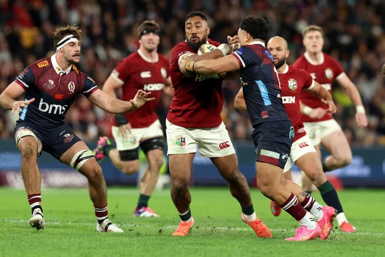 Hunter Paisami pressed his claims for a Wallabies spot in the 23 to face the Lions. Photo: Getty Images
