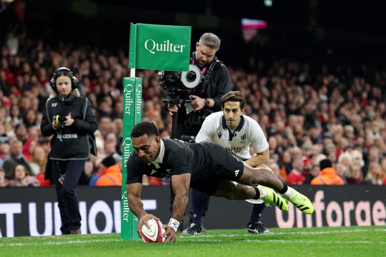The All Blacks were too strong for a much improved Wales. Photo: Getty Images