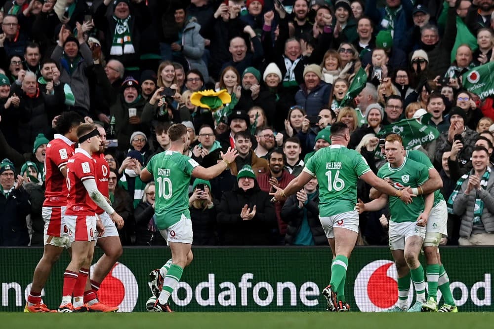 Ireland maintain their unbeaten Six Nations campaign. Photo: Getty Images