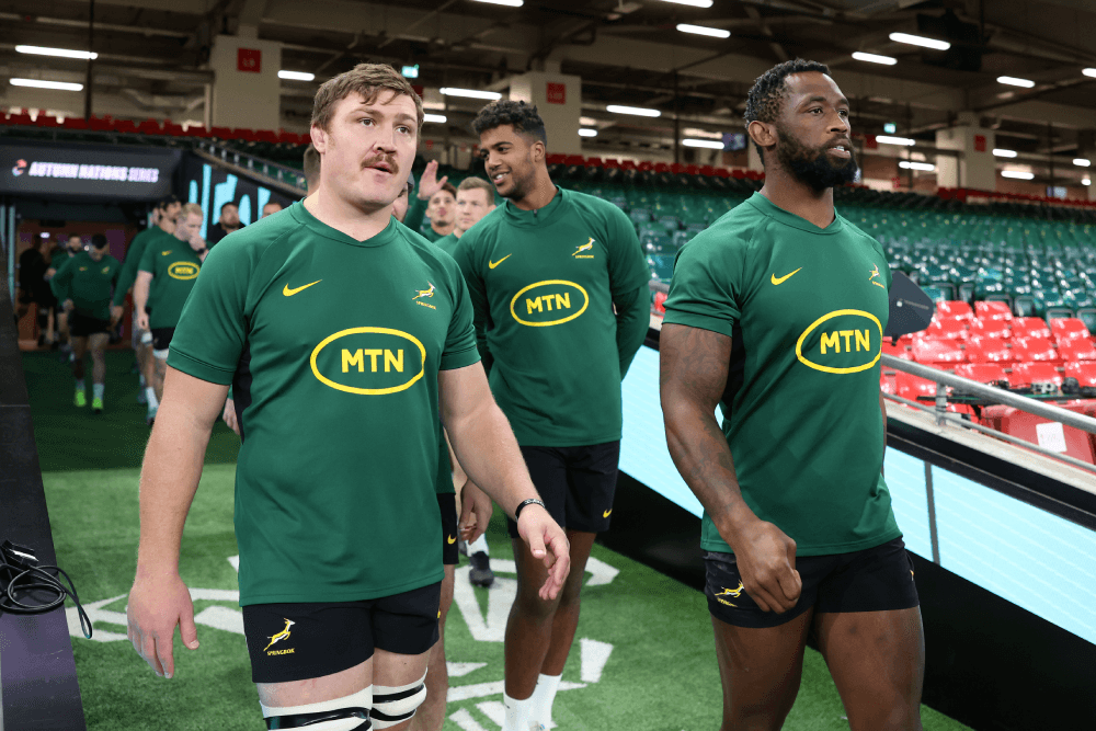 Jasper Wiese and Siya Kolisi will head to New Zealand. Source: Getty