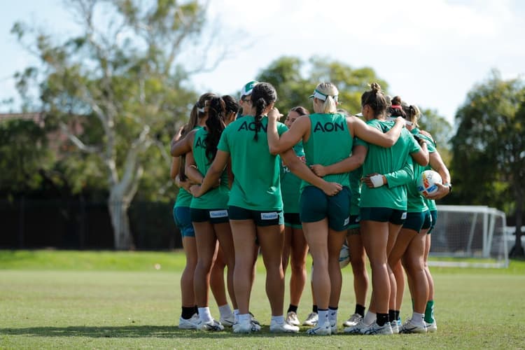 Australia Women's Sevens coach Tim Walsh has confirmed the squad for the 2023-24 season. Photo: World Rugby