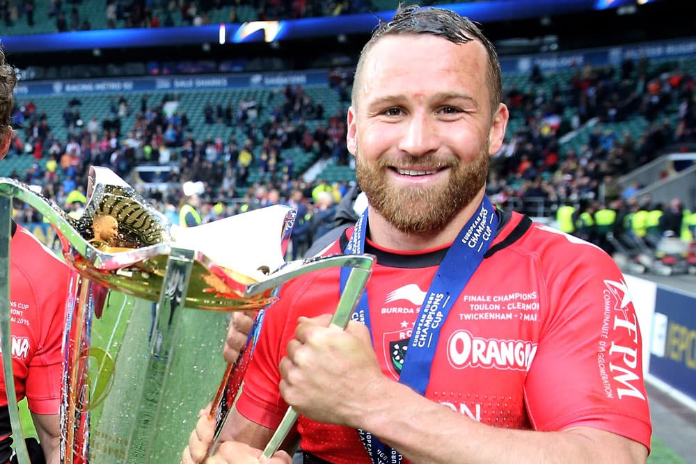 Matt Giteau found plenty of success at Toulon. Photo: AFP