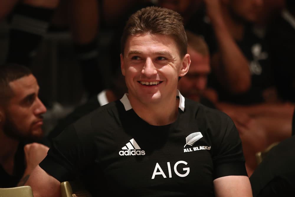 Beauden Barrett has been nominated for another World Rugby Men's XVs Player of the Year. Photo: Getty Images