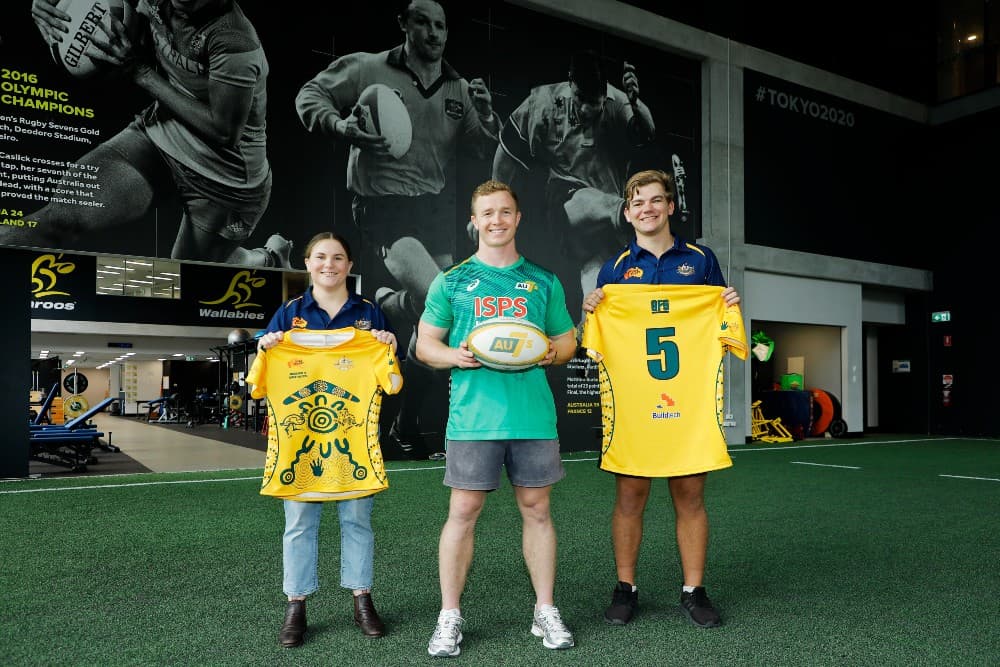 Australia's Mens Deaf Rugby side are into the final whilst the women will battle for third. Photo: Karen Watson