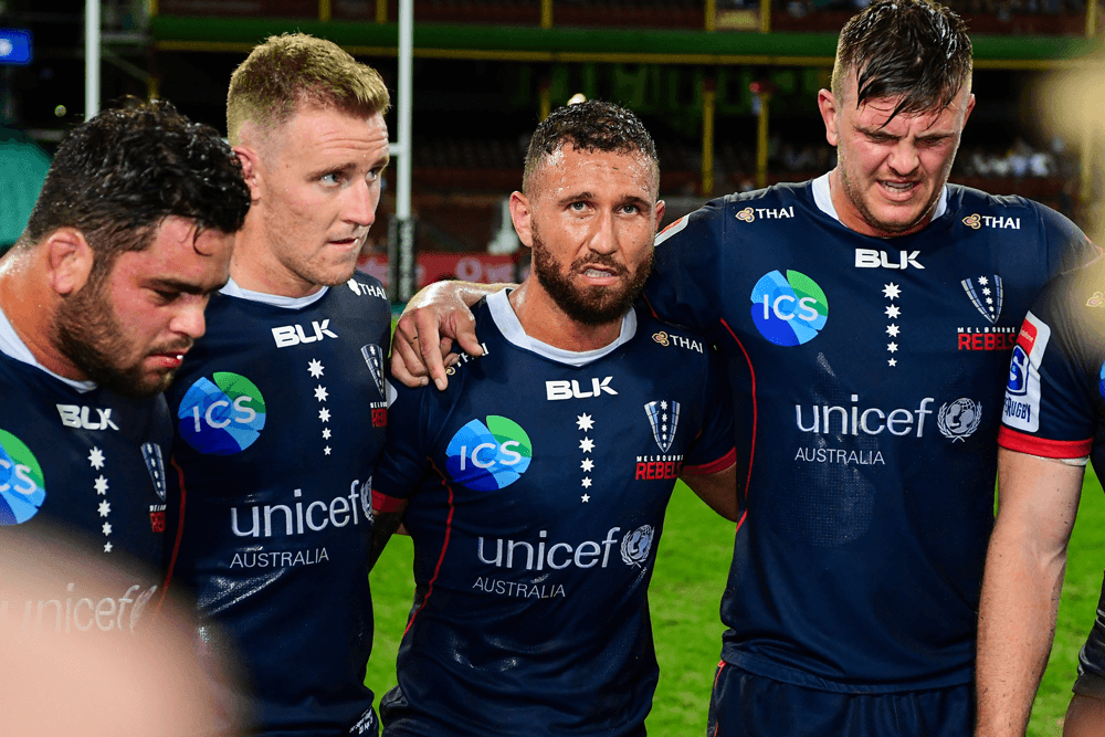 The Rebels are on the cusp of their maiden finals berth. Photo: RUGBY.com.au/Stuart Walmsley