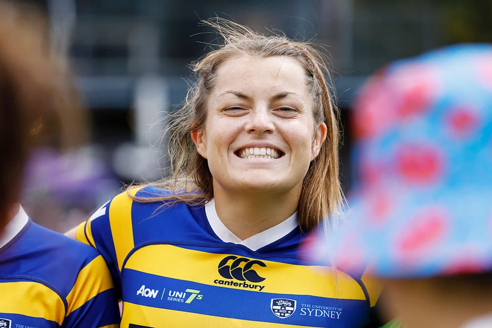Wallaroos captain Grace Hamilton in action for Sydney University. Photo: Karen Watson