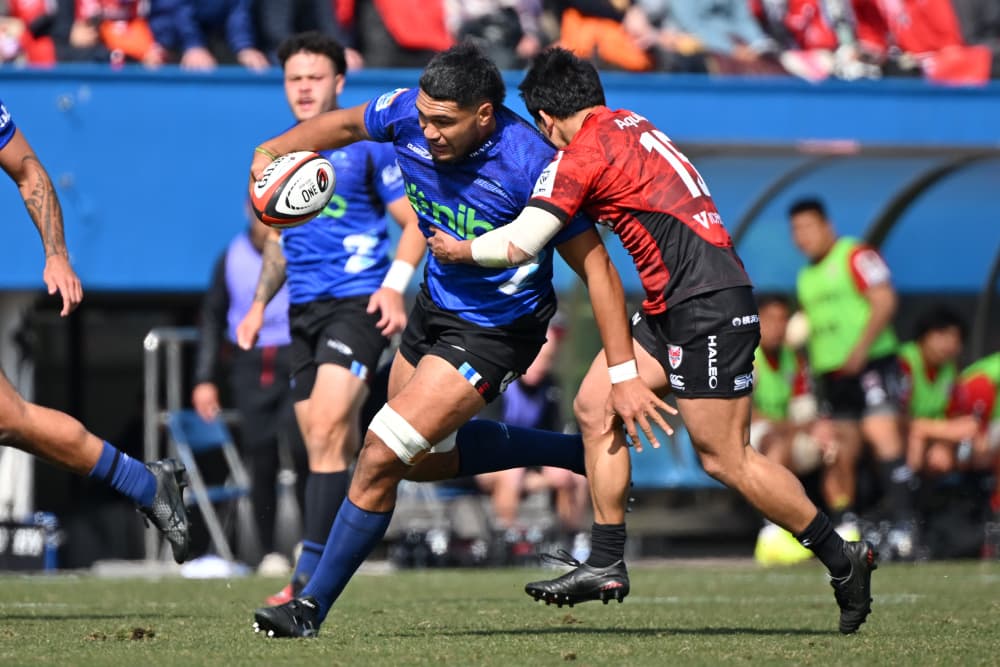 Blues forward Cameron Suafoa announced his retirement from rugby aged 27 on Friday, after receiving a terminal cancer diagnosis. Photo: Getty Images