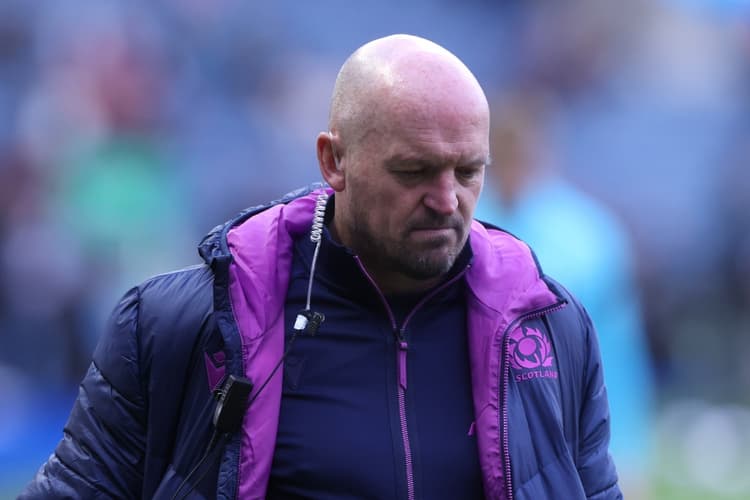 Gregor Townsend has turned it back on the fans after a disappointing end-of-year tour. Photo: Getty Images