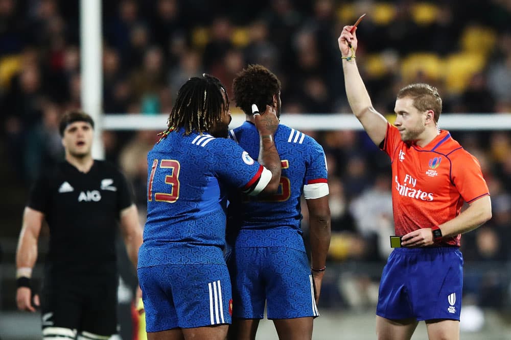 Angus Gardner made the call he could at the time in Wellington. Photo: Getty Images