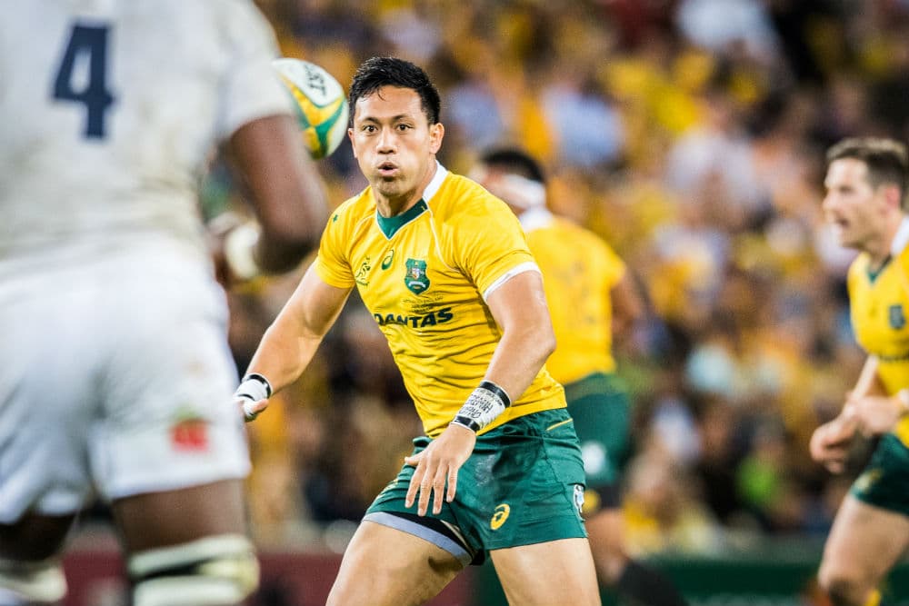 Lealiifano has praised the new centre pairing of Samu Kerevi and Tevita Kuridrani. Photo: ARU Media/Stu Walmsley